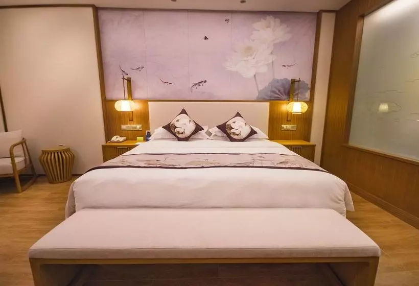 ホテル Jiuhuashan Rongxi Manor Hot Spring