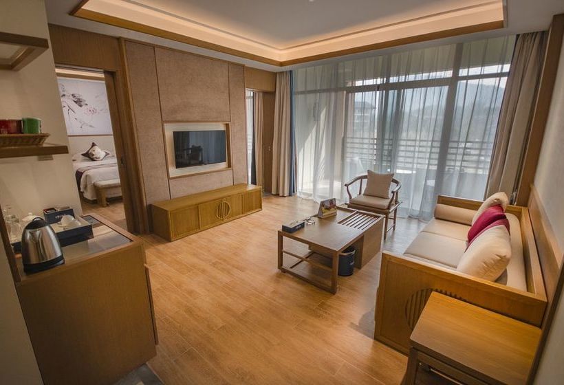 Отель Jiuhuashan Rongxi Manor Hot Spring