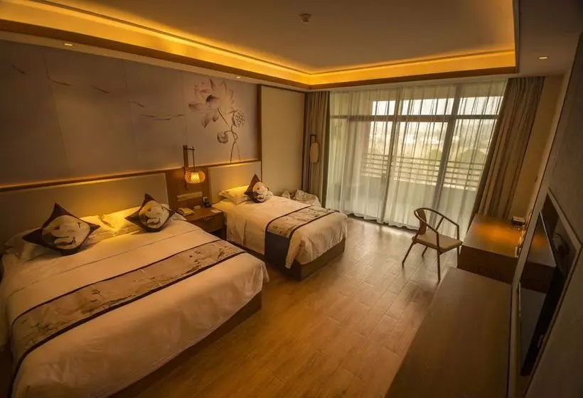 ホテル Jiuhuashan Rongxi Manor Hot Spring