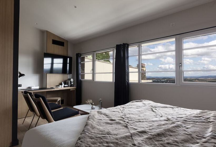 ホテル Hôtel & Restaurant Origines Par Adrien Descouls Teritoria