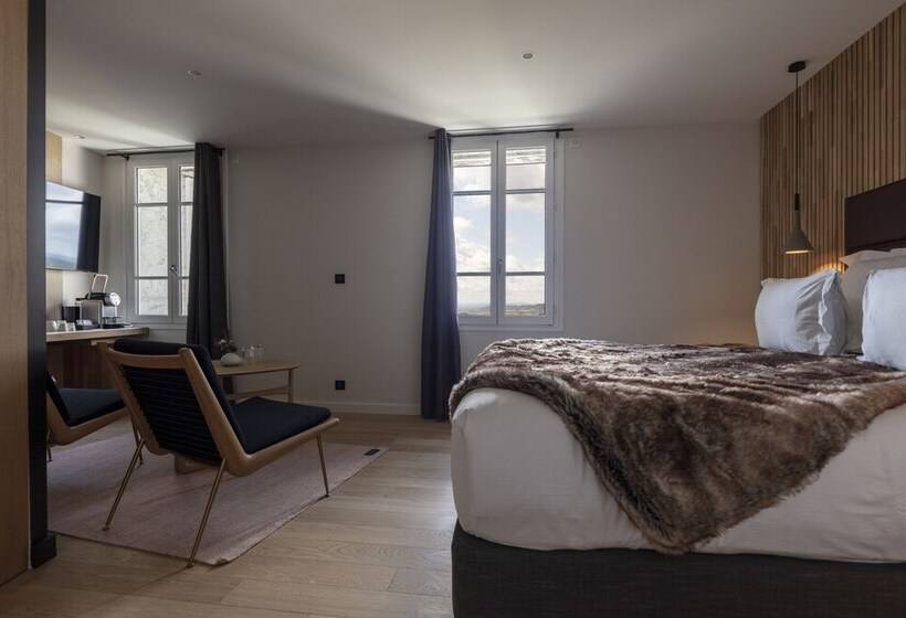 ホテル Hôtel & Restaurant Origines Par Adrien Descouls Teritoria