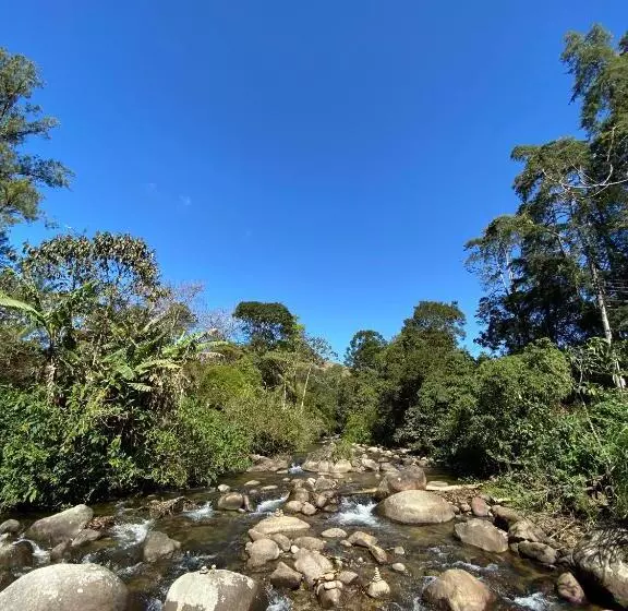 پانسیون Pousada Chalés Canto Do Rio