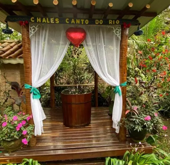 پانسیون Pousada Chalés Canto Do Rio