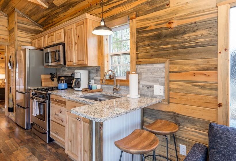 بنسيون Asheville River Cabins