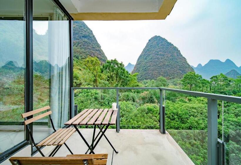 בית מלון כפרי Yangshuo Serene Cove