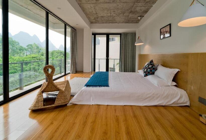 בית מלון כפרי Yangshuo Serene Cove