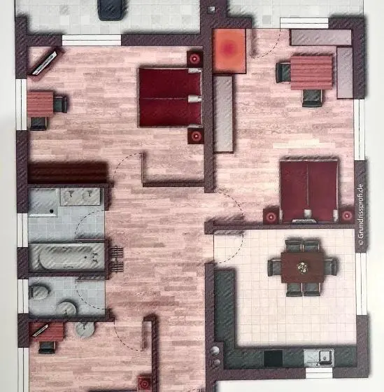 ベッドアンドブレックファースト Gästehaus Hohe Salve