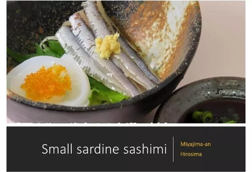 Ryokan With Natural Hot Springs And Okonomiyaki Miyajimaan Hiroshima