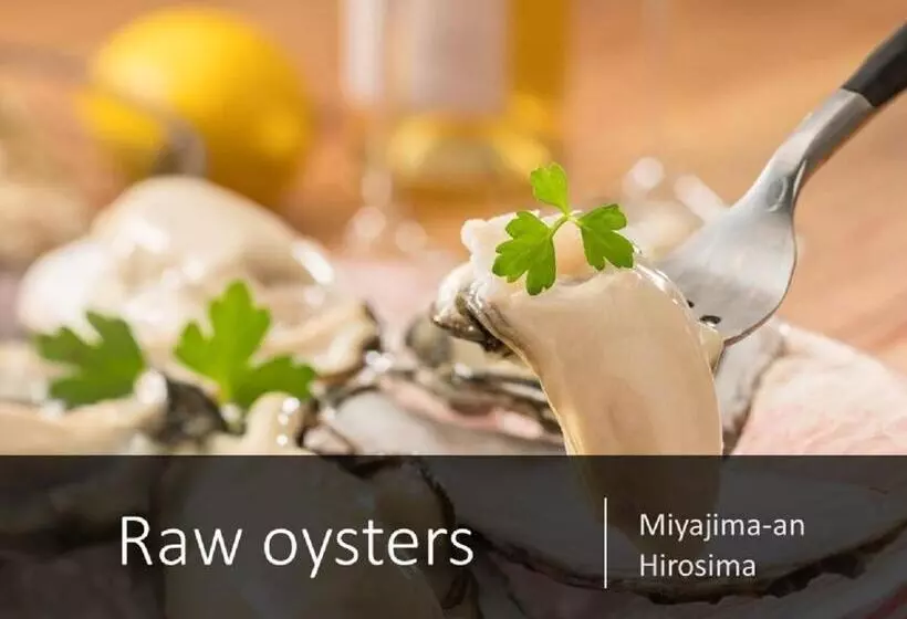 Ryokan With Natural Hot Springs And Okonomiyaki Miyajimaan Hiroshima