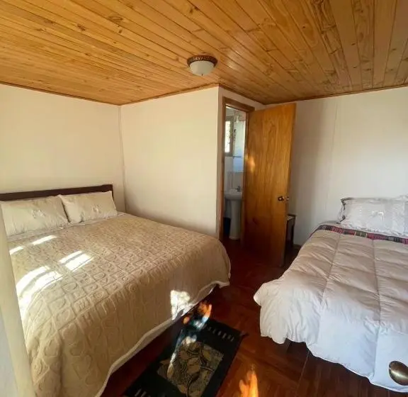 ユースホステル Hosteria Valle Tricahue