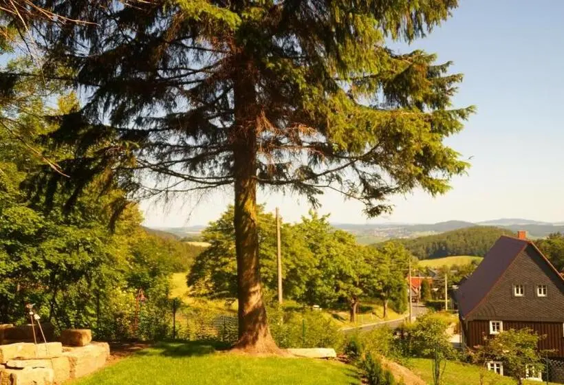 Aamiaismajoitus (B&B) Pension Grenzbaude, Waltersdorf, Sachsen