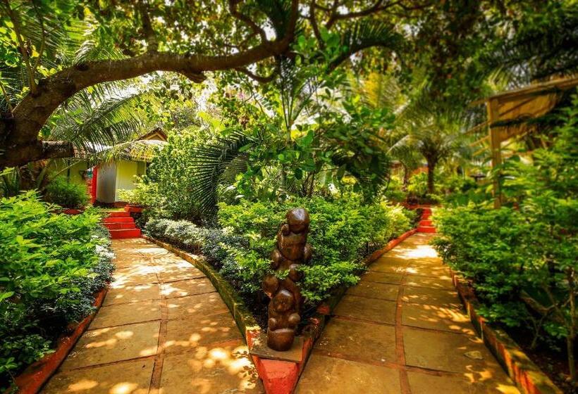 호텔 Zulu Land Cottages Near Curlies Beach Shack And Shiva Valley Anjuna Beach