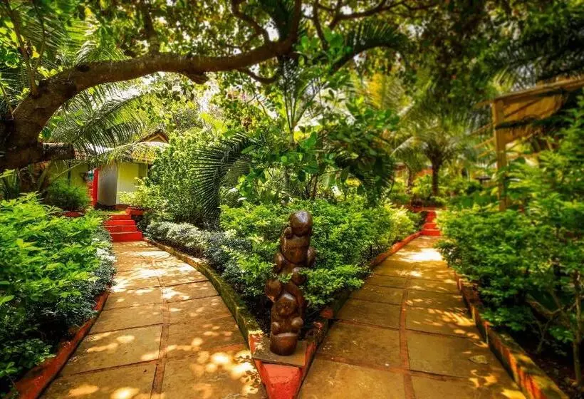 Hotelli Zulu Land Cottages Near Curlies Beach Shack And Shiva Valley Anjuna Beach