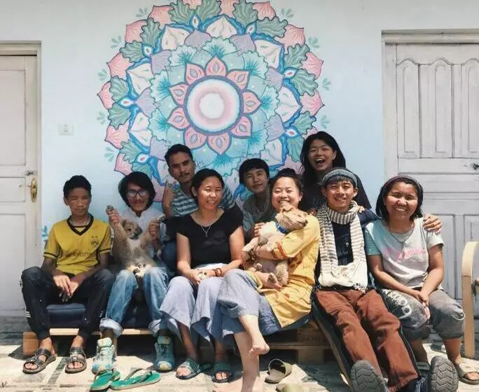 تختخواب و صبحانه Ananda Tree House Eco Homestay