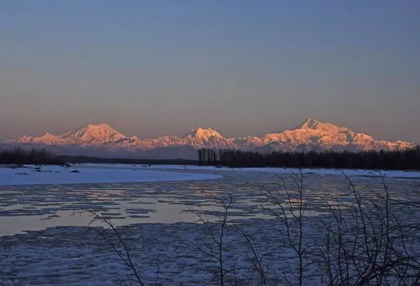 ペンション Talkeetna Fireweed Cabins