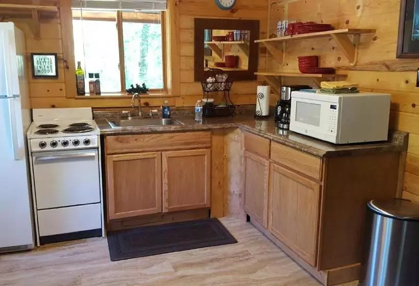 ペンション Talkeetna Fireweed Cabins