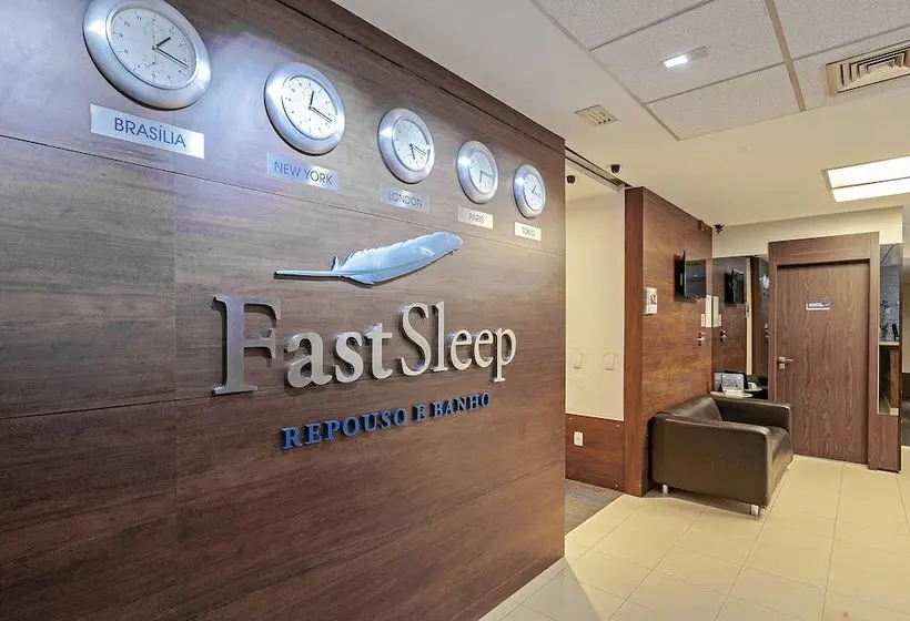Hotelli Fast Sleep Guarulhos By Slaviero Hotéis - Terminal 2 Asa D Piso Terreo Desembarque Nacional Leste