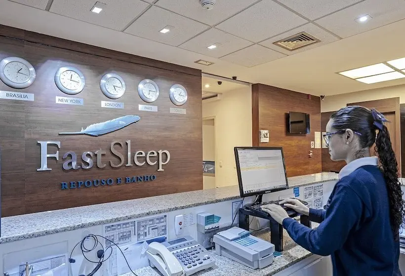 Hotelli Fast Sleep Guarulhos By Slaviero Hotéis - Terminal 2 Asa D Piso Terreo Desembarque Nacional Leste