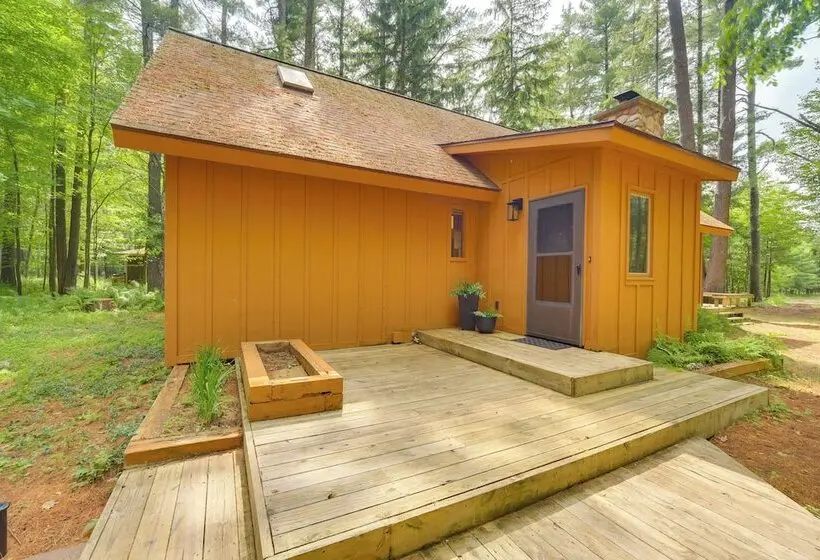 Private Beach On Shell Lake! Luxe Cabin Retreat