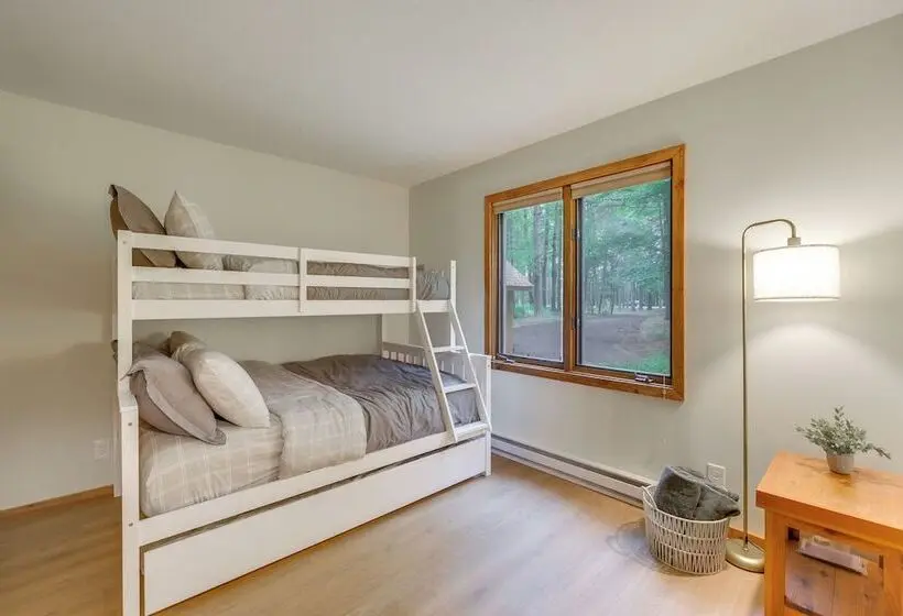 Private Beach On Shell Lake! Luxe Cabin Retreat