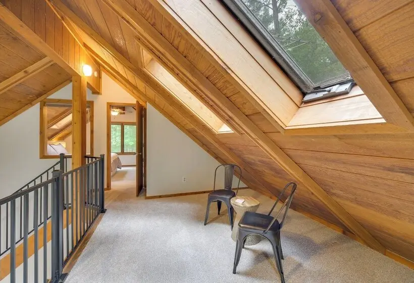 Private Beach On Shell Lake! Luxe Cabin Retreat