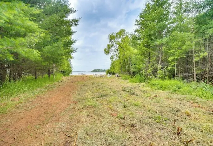 Private Beach On Shell Lake! Luxe Cabin Retreat