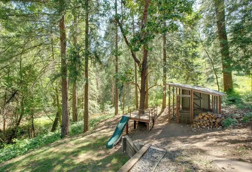 Total Seclusion: Pollock Pines Home On 5 Acres