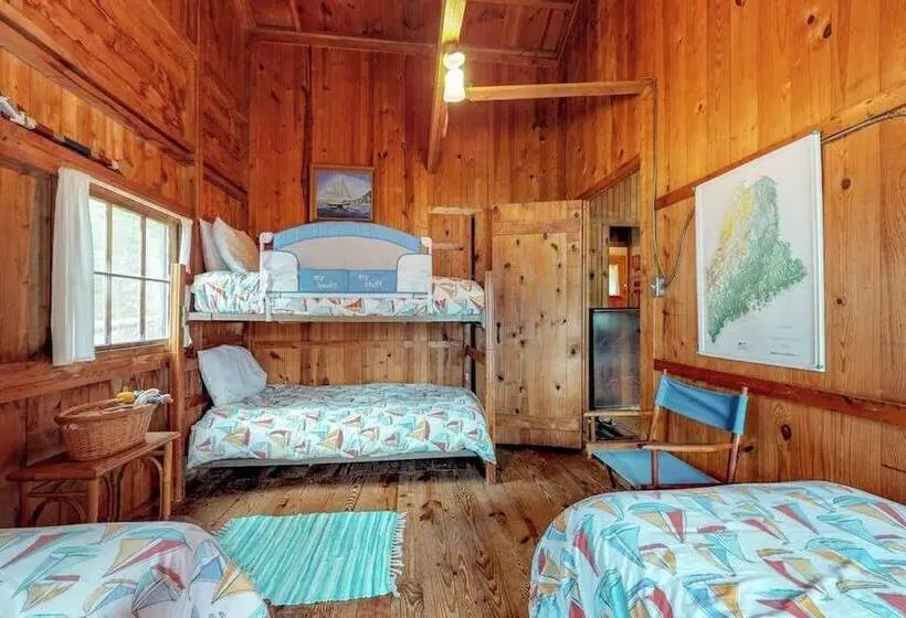 Waterfront Cabin With Ocean View & Private Dock
