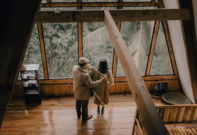 ペンション Camiguin Volcano Houses   A Frame House