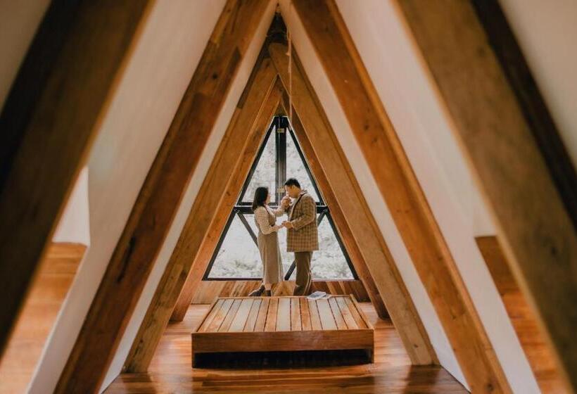 ペンション Camiguin Volcano Houses   A Frame House