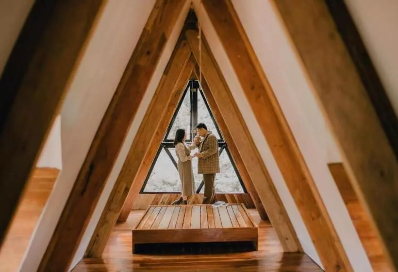 Majatalo Camiguin Volcano Houses   A Frame House