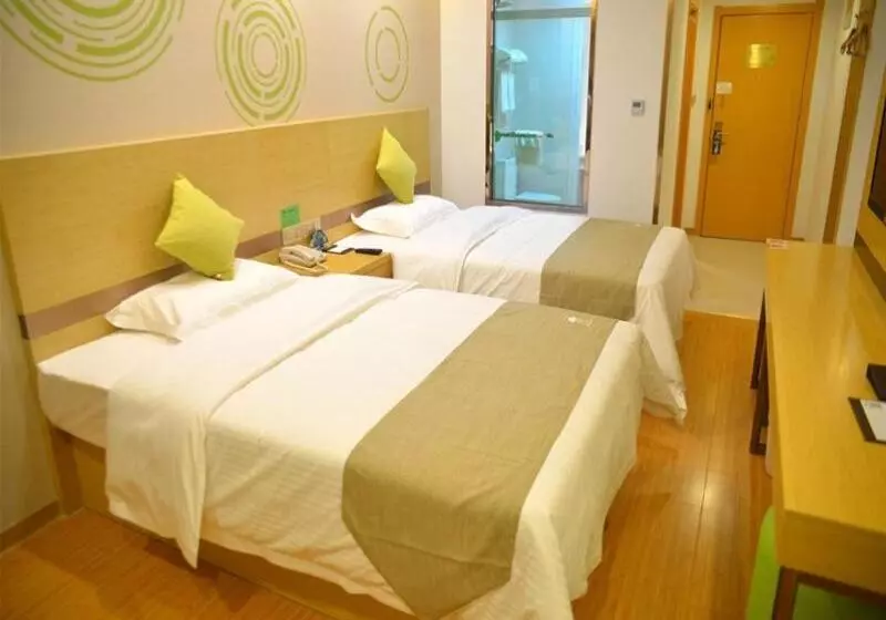 Hotelli Greentree Inn Suzhou Changshu Huanghe Road Linli Centre Express