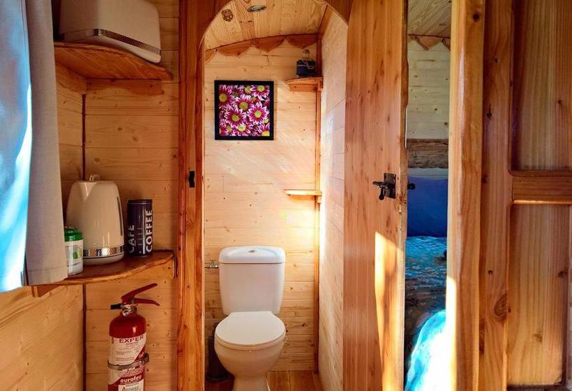 펜션 Roulottes Au Pied Du Vercors