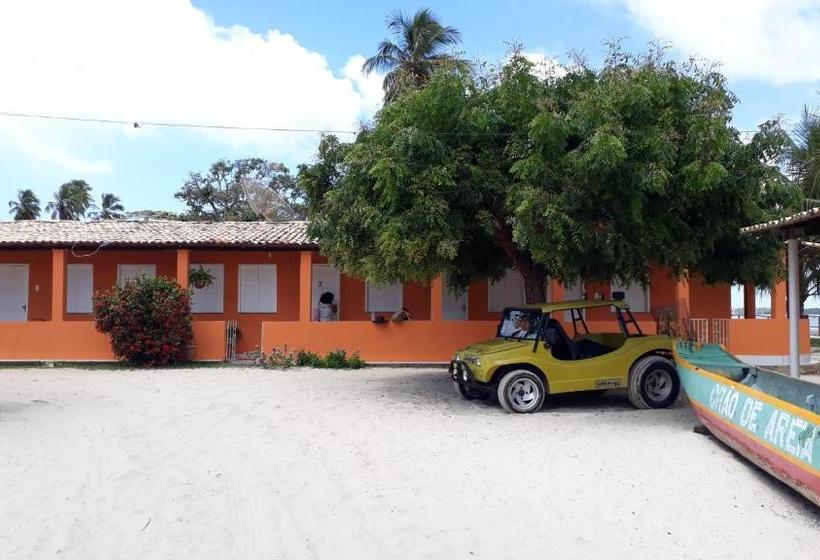 膳宿费 Pousada Grão De Areia Beira Mar