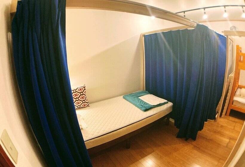 Пансион Guesthouse Lululu 無料朝食&夕食カレー 街まで電車8分 ローソン隣