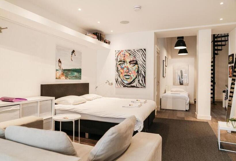 ベッドアンドブレックファースト Spui Apartment In Center