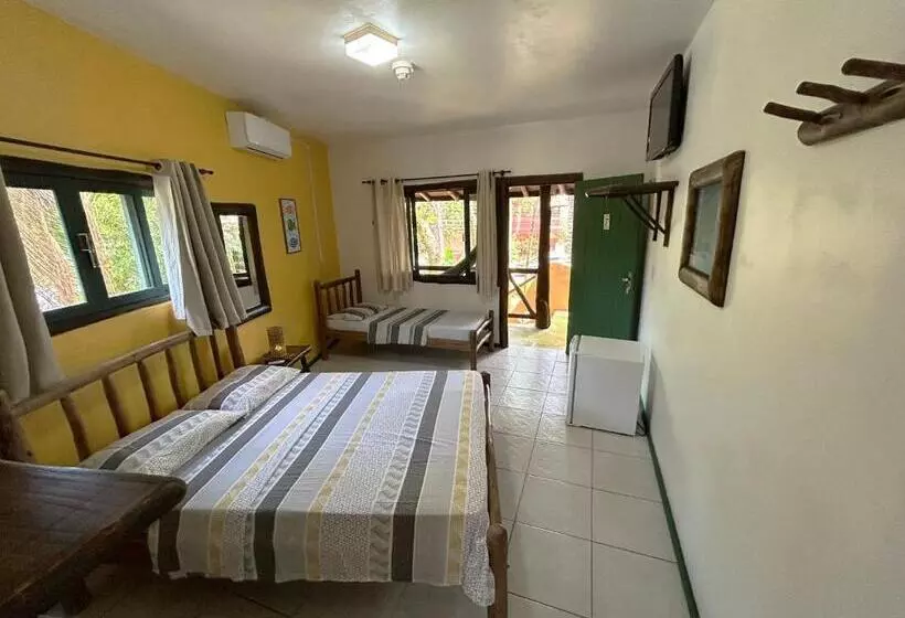 ペンション Pousada Beleza Pura Na Praia Da Ferrugem