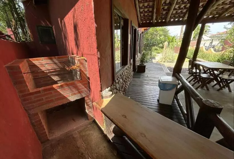 ペンション Pousada Beleza Pura Na Praia Da Ferrugem