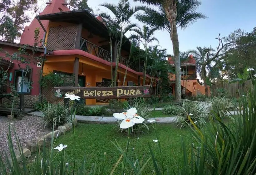 ペンション Pousada Beleza Pura Na Praia Da Ferrugem