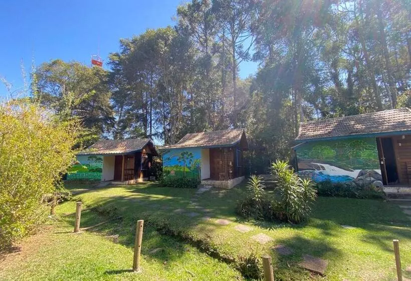 پانسیون Pousada Cabanas Do Visconde
