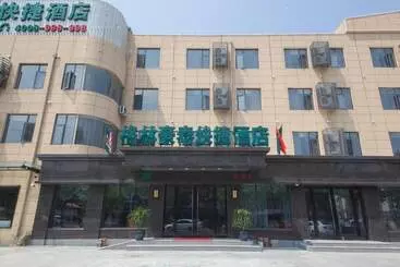 Hotelli Greentree Inn Jiangsu Xuzhou Western 3rd Ring Road Xiyuan Express