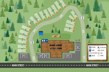 מוטל The Idaho Lodge & Rv Park