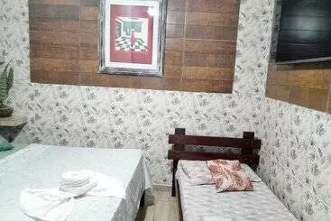 ホテル Hostel Canto Da Praia São Sebastião Próximo Ao Enrocamento Caraguatatuba