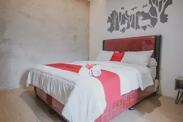 Pension  Reddoorz Plus Syariah Near Universitas Lampung
