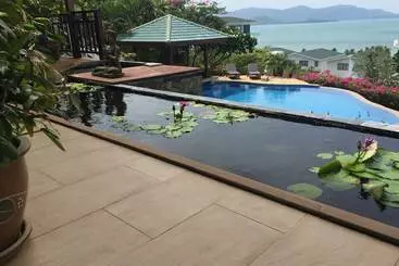 آپارتمان‌های توریست‌ها 4 Bedroom 300 Degrees Sea View Villa Sdv139a By Samui Dream Villas
