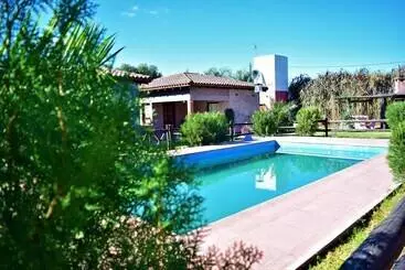 کلبه Cabañas Villa Del Sol