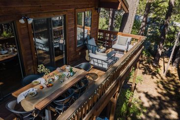 کلبه Tarly Serene Cabin W Two Patios & Hot Tub In Incline Village