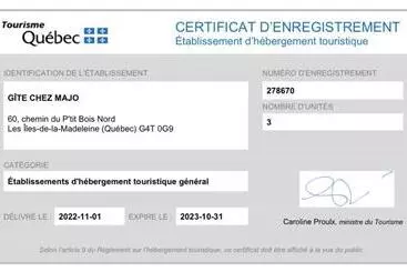 Bed & Breakfast Gîte Chez Majo