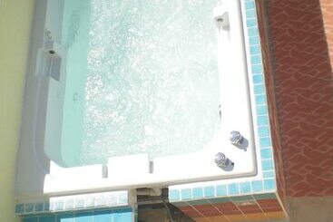 تختخواب و صبحانه Cancun Guest House 4 Terrace Tub
