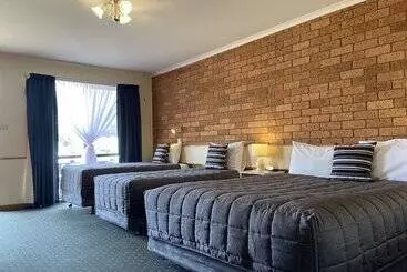 モーテル Newell Motor Inn Narrandera